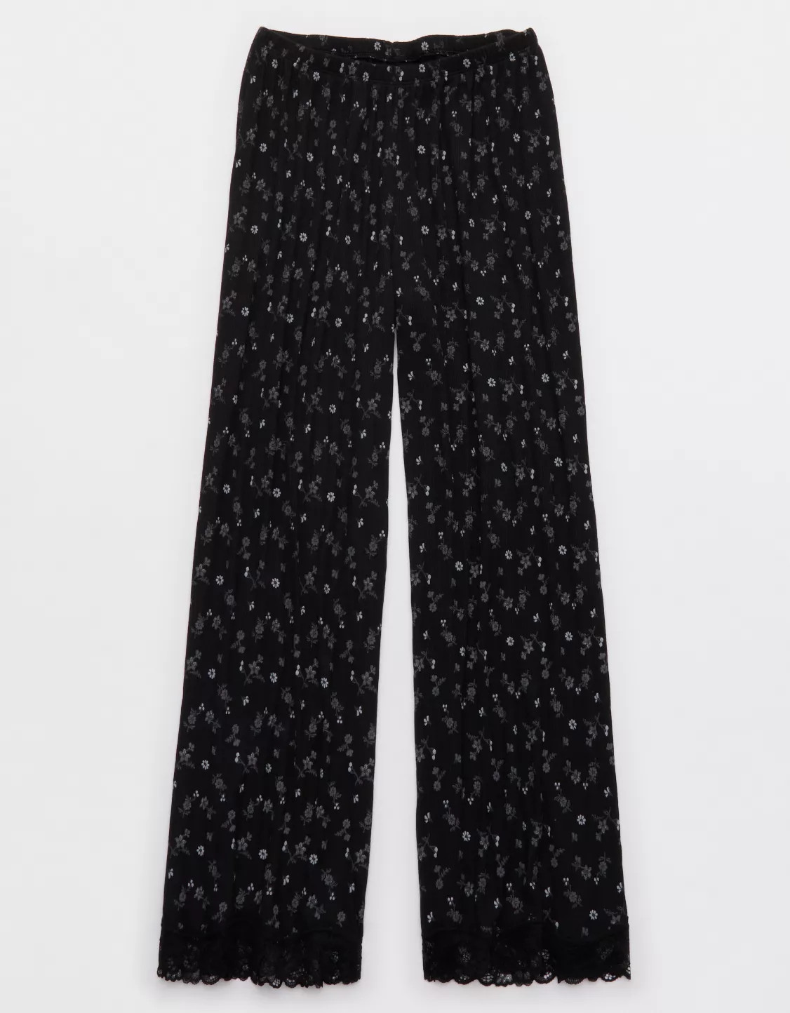 Aerie Real Soft® Rib Trouser PJ | Aerie