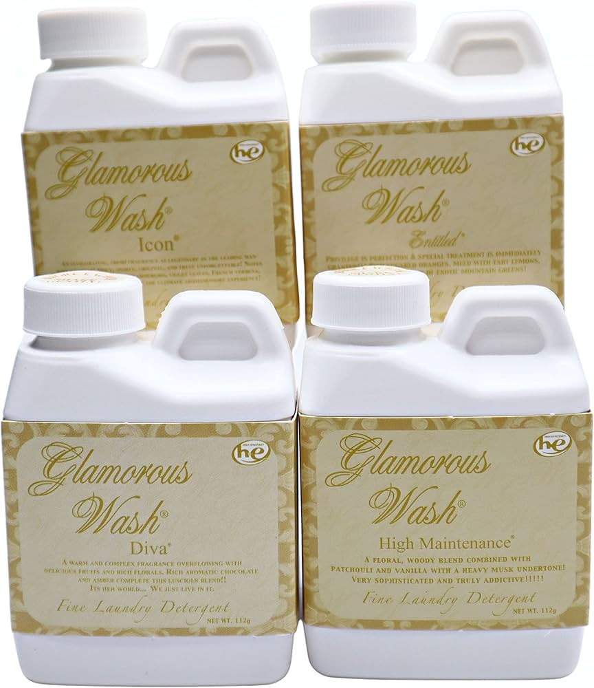 Tyler Candle Company Glamorous Wash Mini - Sample 4 Pack - Diva, Entitled, High Maintenance, Icon... | Amazon (US)