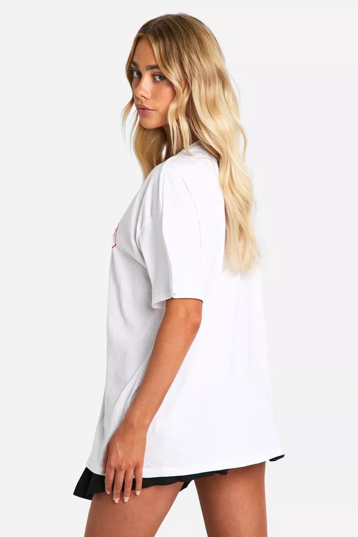 Red Bow T-shirt | Boohoo.com (UK & IE)