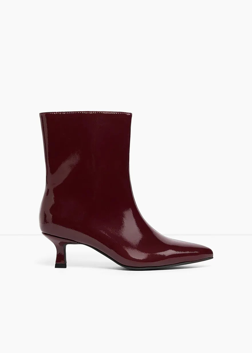 Stiefeletten in Lack-Optik | Bonprix DE