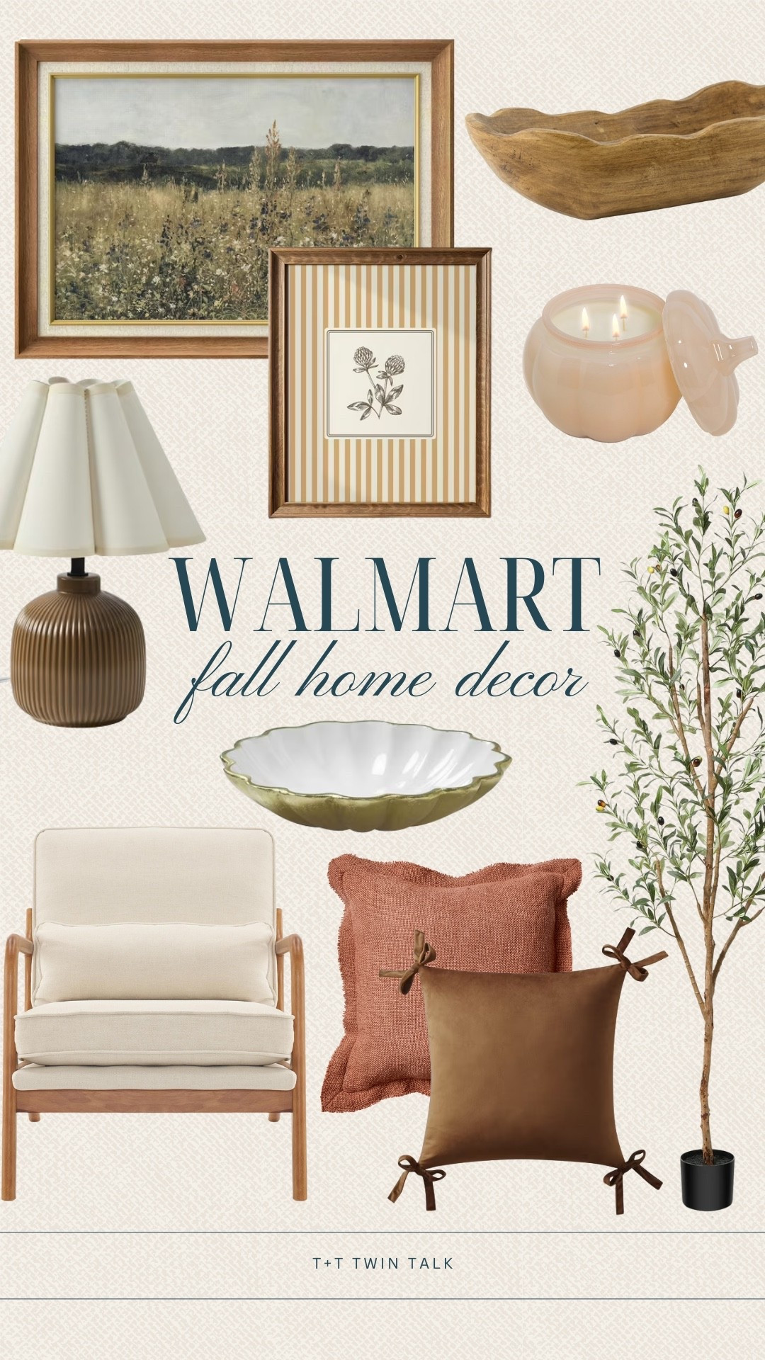 Walmart fall home decor! We are loving these home decor finds from Walmart to refresh our space for fall! Everything from pumpkin shaped candles, new wall decor, and catch all bowls! 

#LTKSeasonal #LTKFindsUnder100 #LTKHome