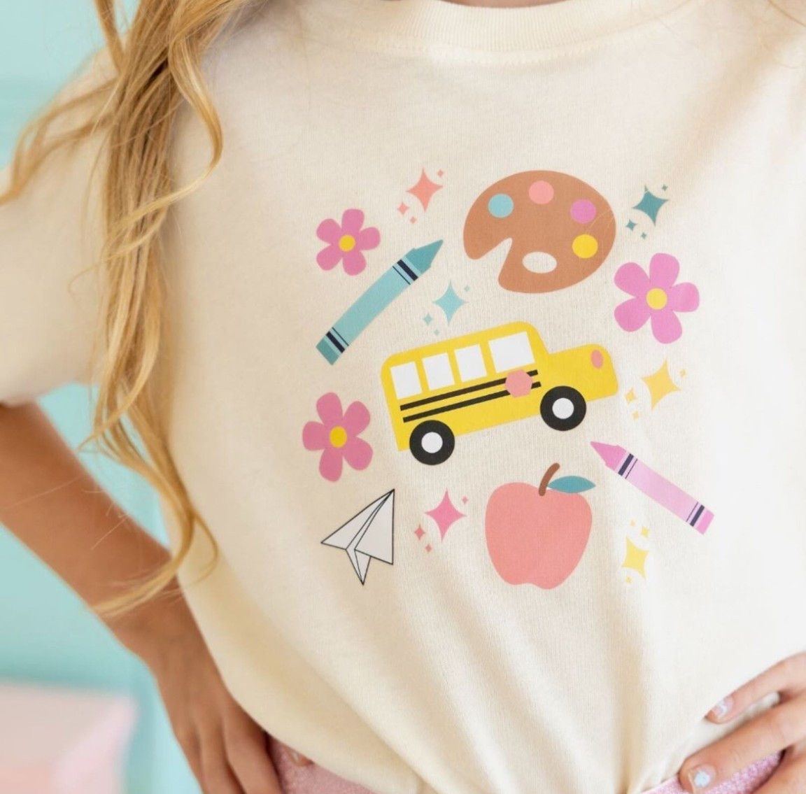 Festive Girls back to school tee shirt 

#LTKFamily #LTKKids #LTKSeasonal