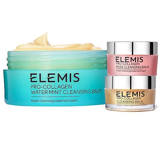 ELEMIS Pro-Collagen Cleansing Balm with Discovery Duo - QVC.com | QVC