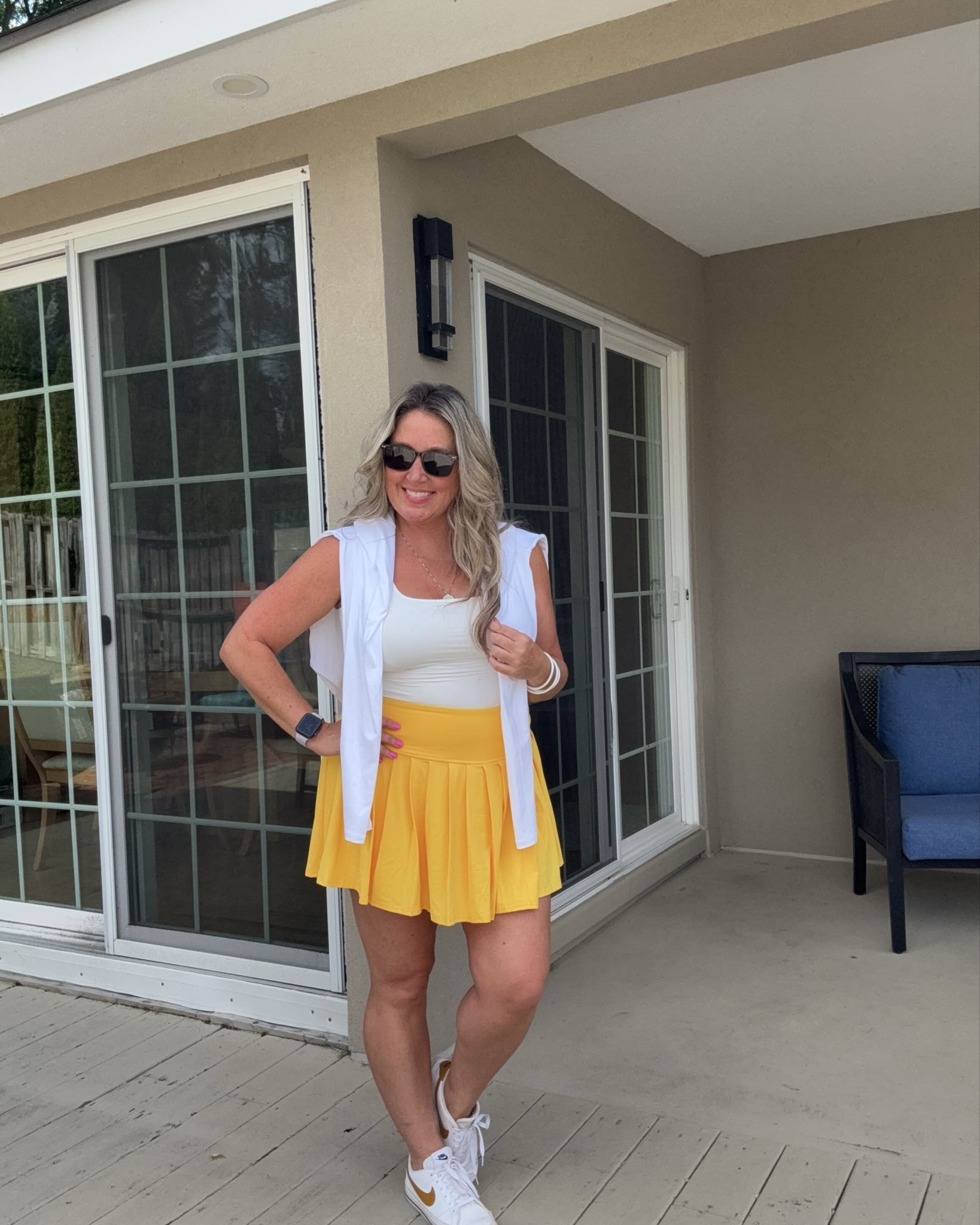 Adorable little pleated yellow skort! Love the color and style on this little cutie! 💛

#LTKFindsUnder50 #LTKMidsize #LTKOver40