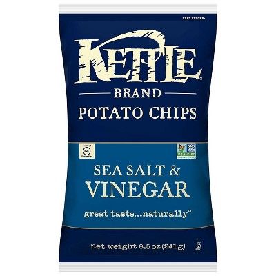 Kettle Sea Salt And Vinegar Potato Chips - 8.5oz | Target