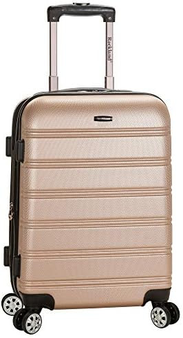 Melbourne Hardside Expandable Spinner Wheel Luggage, Champagne, Carry-On 20-Inch | Amazon (US)