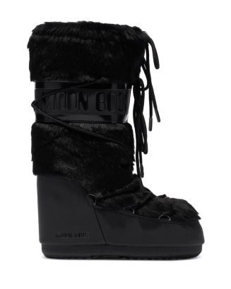 Moon Boot Women's Icon Faux Fur Cold Weather Boots  | Bloomingdale's Shoes | Bloomingdale's (US)