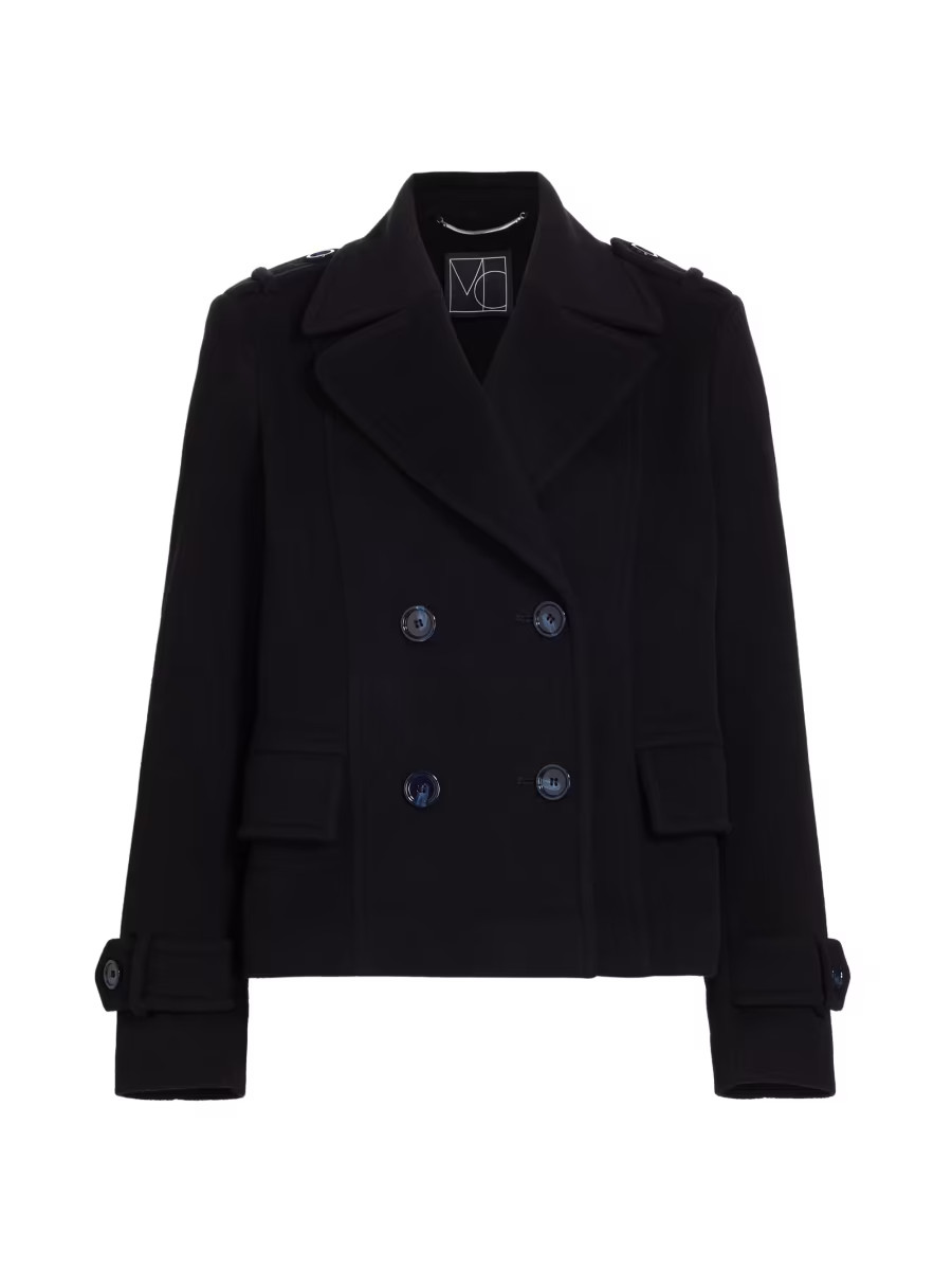 Scottie Cropped Wool Coat | Saks Fifth Avenue