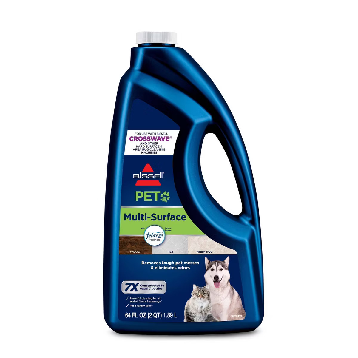 BISSELL 64oz. CrossWave & SpinWave Multi-Surface Pet Floor Cleaning Formula - 22951: Liquid Clean... | Target