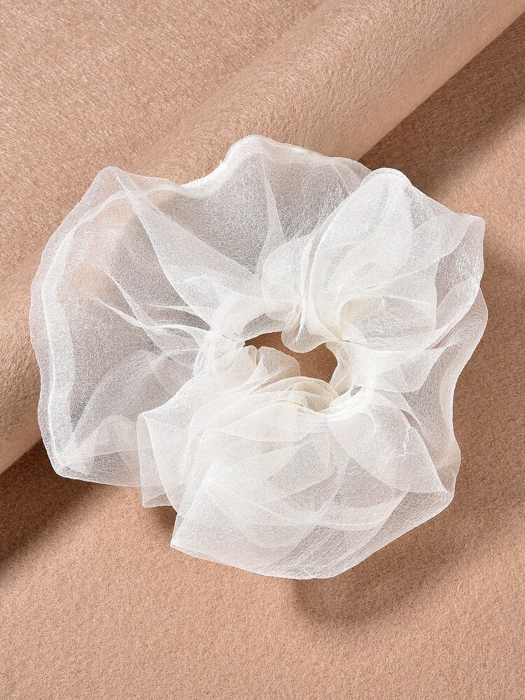 Plain Mesh Scrunchie | SHEIN