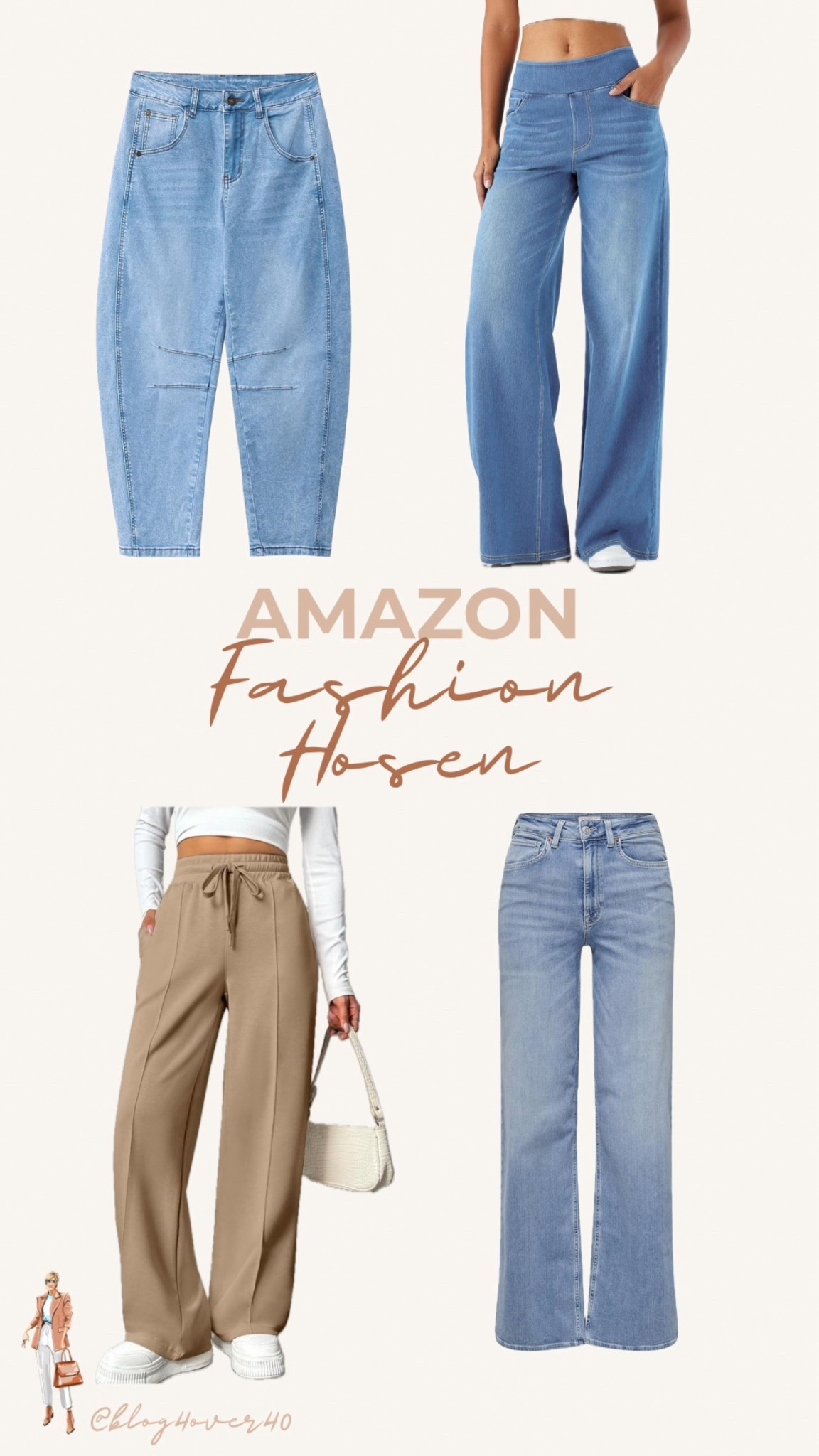 Amazon Fashion - Hosen Inspiration ✨

#LTKdeutschland #LTKstyletip #LTKspring