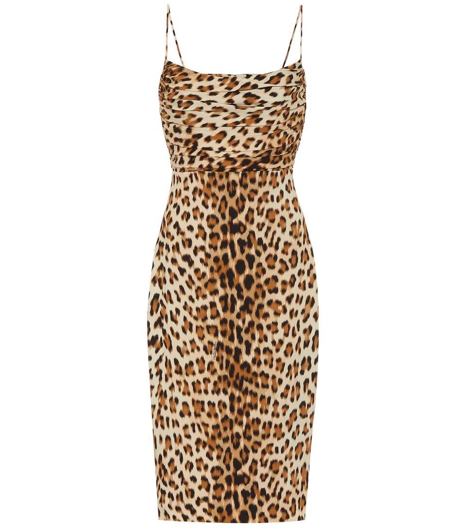 Leopard midi dress | Mytheresa (US/CA)