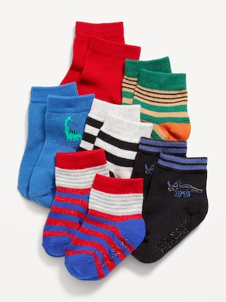 Unisex Crew Socks 6-Pack for Toddler &amp;amp; Baby | Old Navy (US)