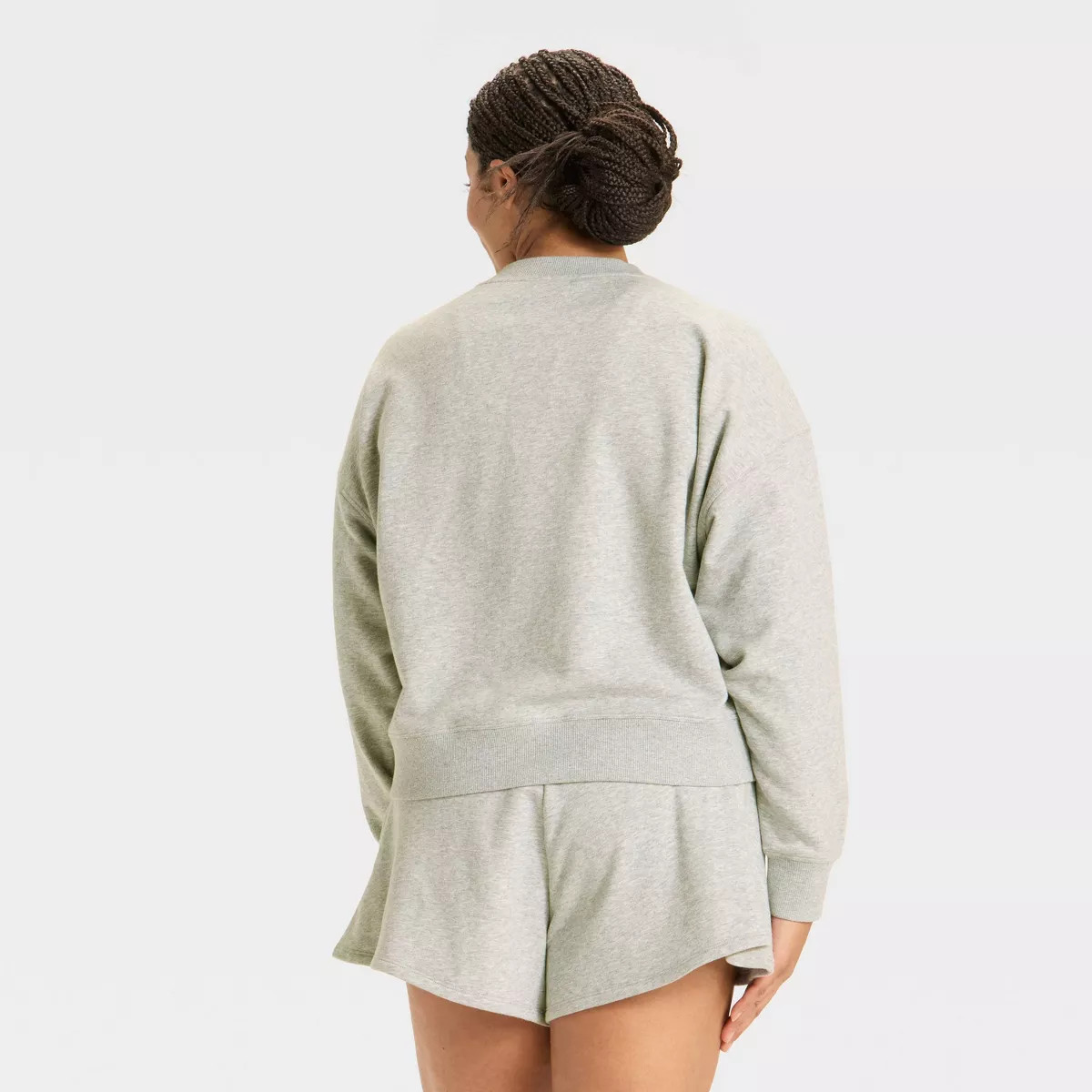 Women's French Terry Crewneck Sweatshirt - All In Motion | Target