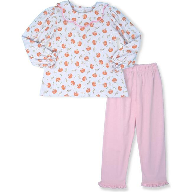 Lullaby Set | Scarlett Pant LS, Pumpkin (Prints, Size 6X) | Maisonette | Maisonette