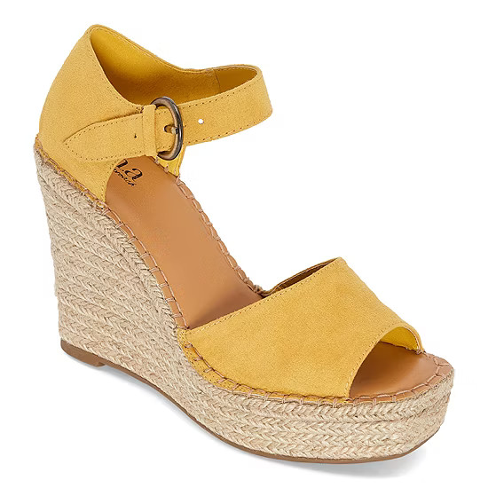 a.n.a Womens Xyla Wedge Sandals | JCPenney