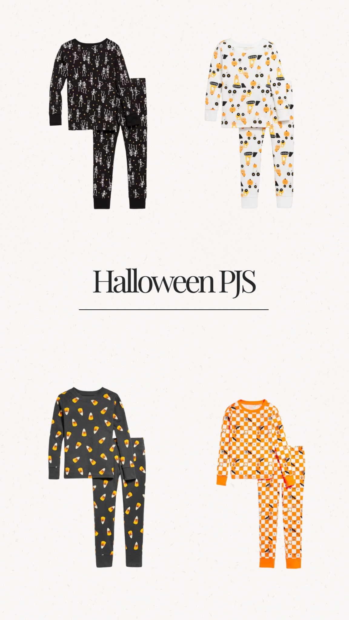 Kids Halloween pjs 

#LTKKids #LTKFamily #LTKBaby