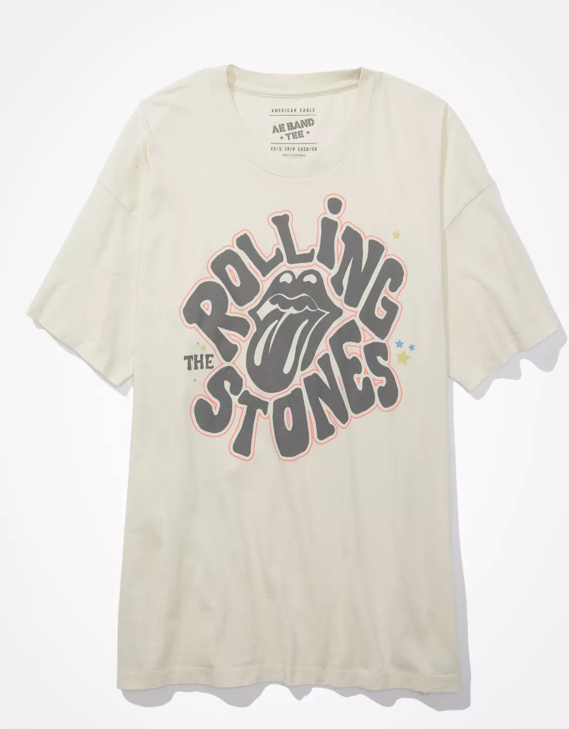 AE Oversized Rolling Stones Graphic Tee | American Eagle Outfitters (US & CA)