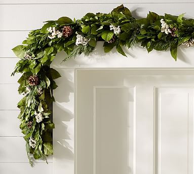 Fresh Winter Collection Garland | Pottery Barn (US)
