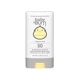Sun Bum Baby SPF 50 Sunscreen Stick, Mineral Roll-On UVA/UVB Face and Body Protection for Sensitive  | Amazon (US)