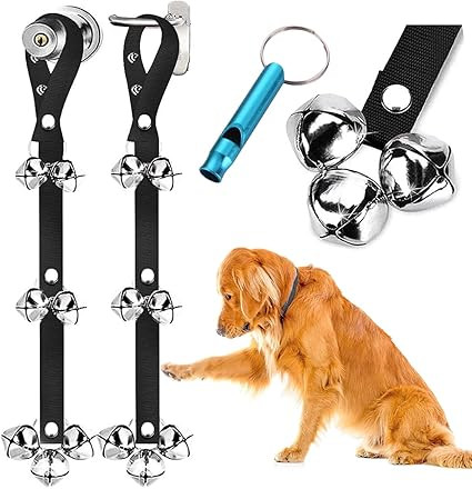 BLUETREE 2 Pack Dog Doorbells Premium Quality Training Potty Great Dog Bells Adjustable Door Bell... | Amazon (US)