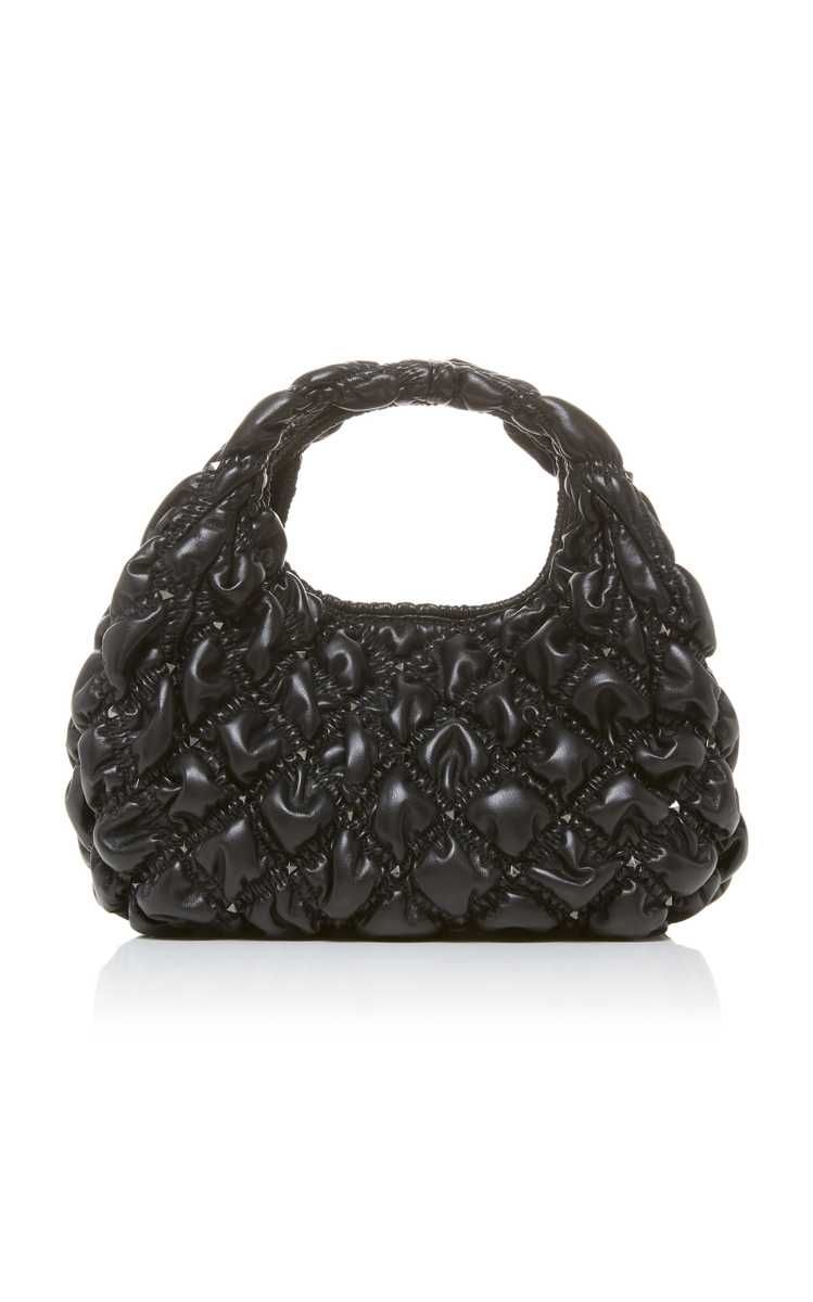 Valentino Garavani SpikeMe Medium Quilted Leather Hobo Bag | Moda Operandi (Global)