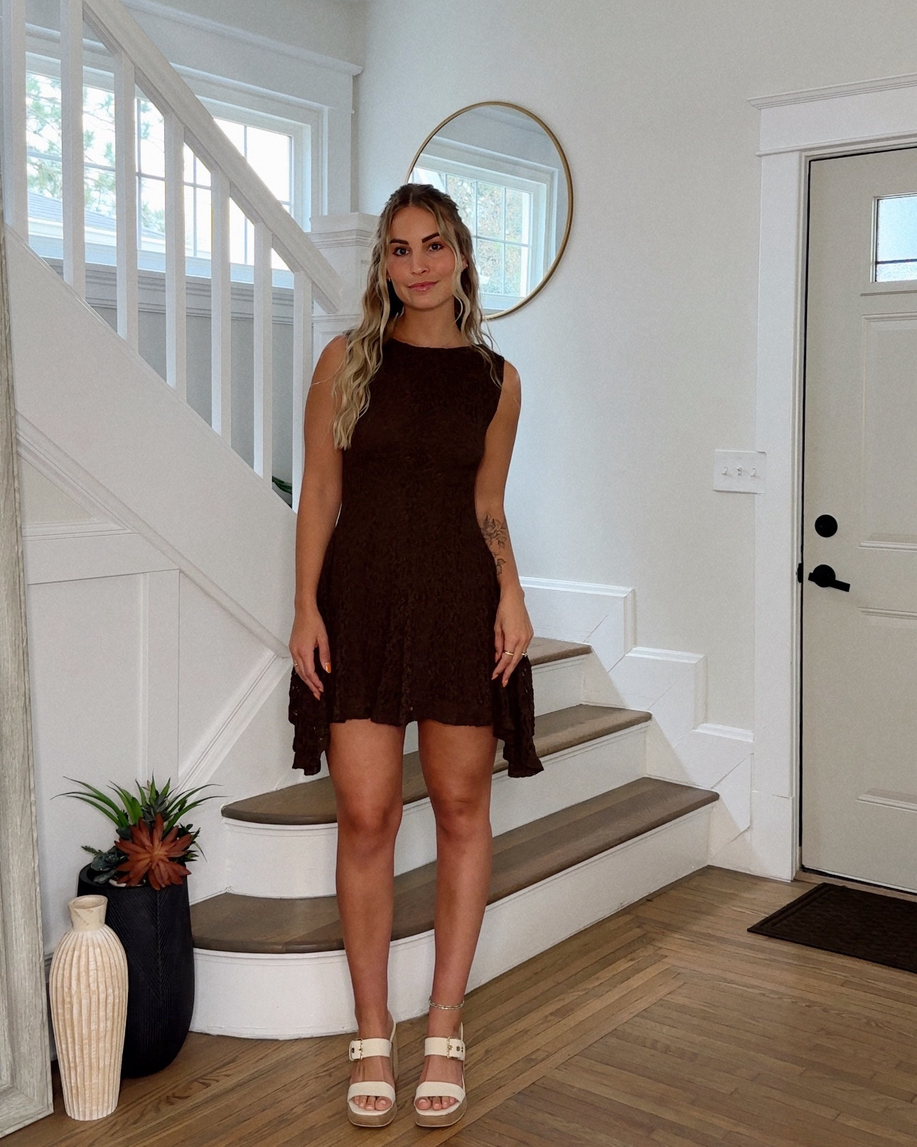 This dress is about to become my personality 🤎

30% off A&F + code DRESSESAF saves you an extra 15% 

#LTKSaleAlert #LTKStyleTip