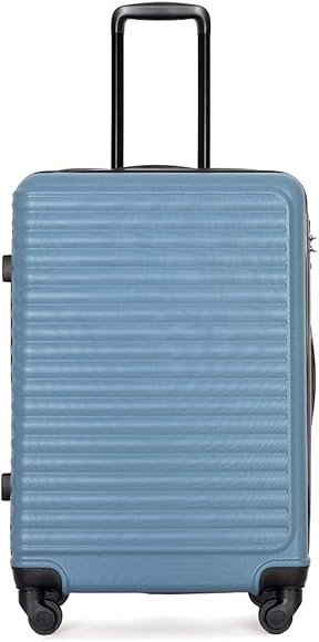 Travelhouse luggage,Hardside Carry On Travel Suitcase with Spinner Wheels, Multi-directional Spin... | Amazon (US)