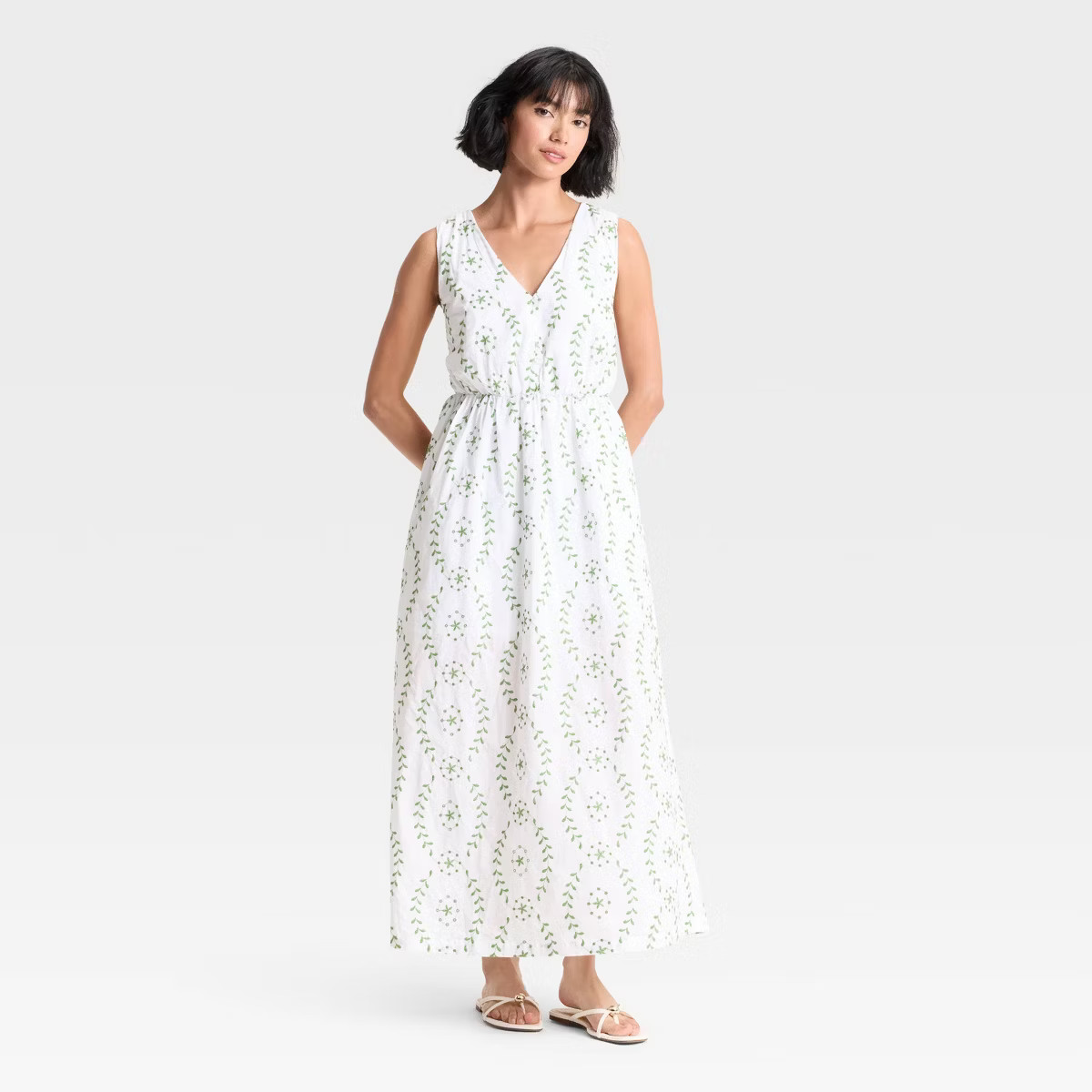 Women's Maxi Open Back Sundress - A New Day™ | Target