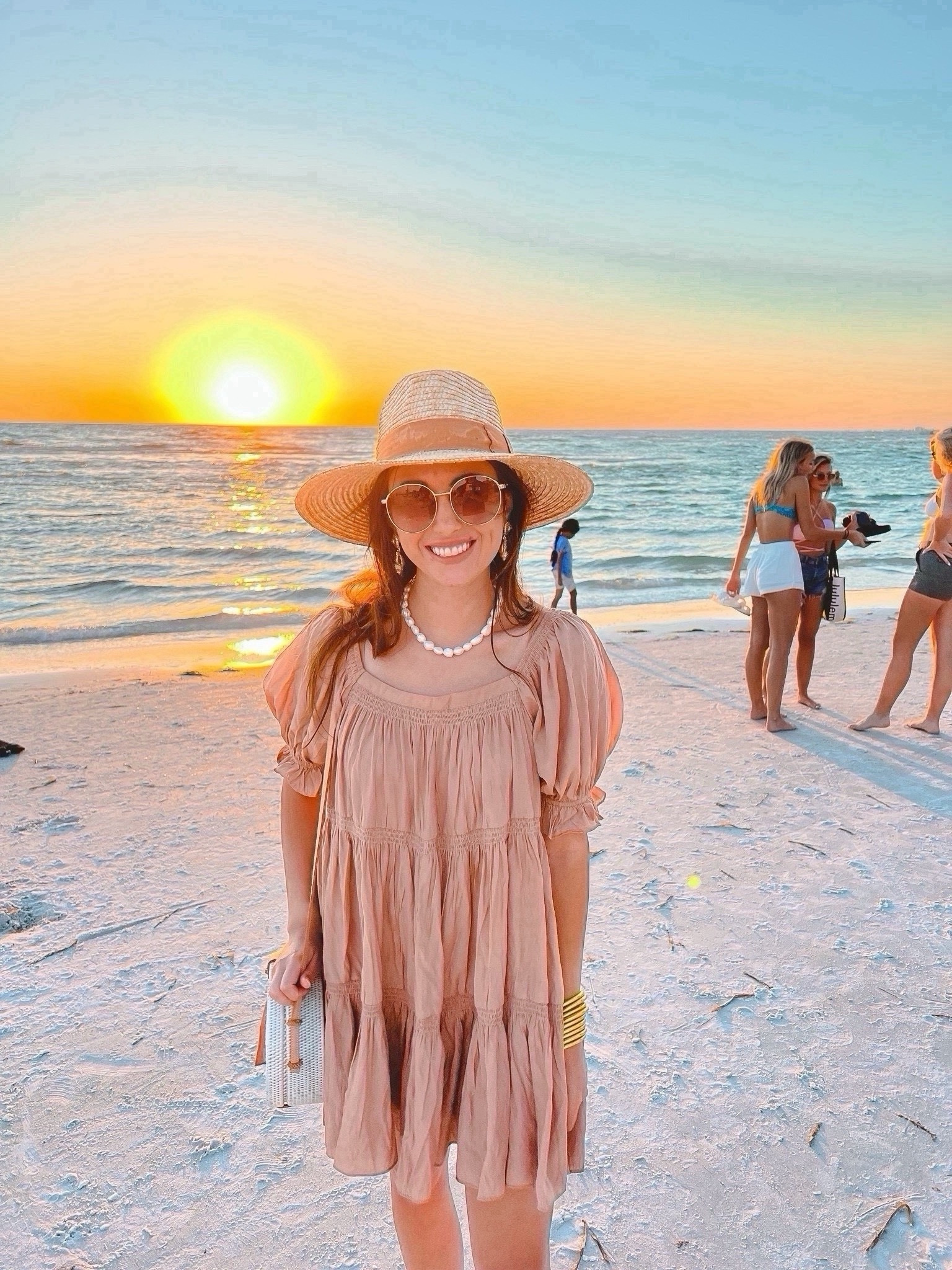 Red dress boutique romper with baublebar jewelry   



#LTKFindsUnder100 #LTKStyleTip #LTKSeasonal