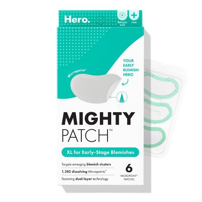 Hero Cosmetics Micropoint Surface Mighty Patch for Blemish - 6ct: Exfoliating, Contains Tea Tree Oil, Normal Skin | Target