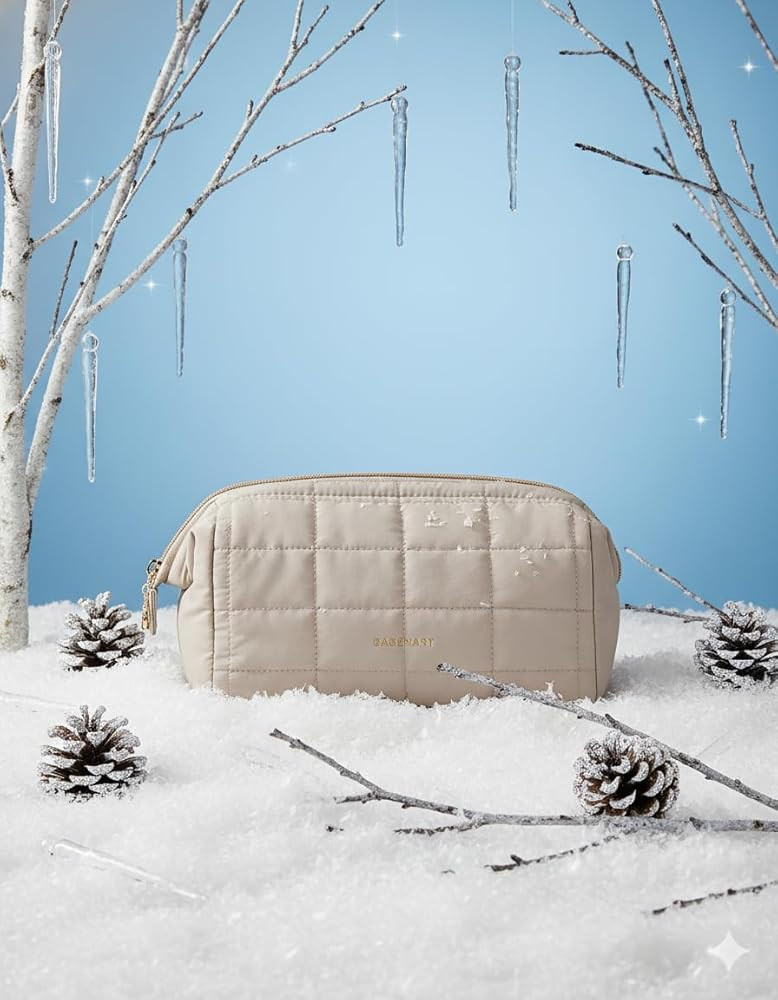 BAGSMART Makeup Bag Travel Toiletry Bag, Puffy Padded Make Up Bags for Women Makeup Organizer Cas... | Amazon (US)