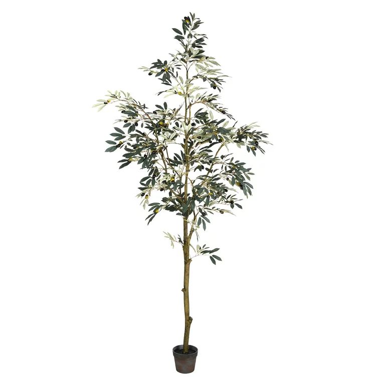 Vickerman 7' Artificial Potted Olive Tree. | Walmart (US)