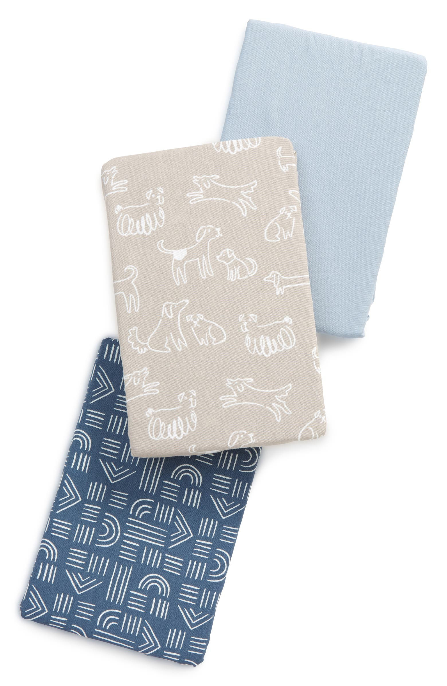 Assorted 3-Pack Fitted Crib Sheets | Nordstrom | Nordstrom