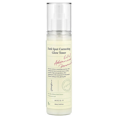 Axis-Y, Dark Spot Correcting Glow Toner , 4.23 fl oz (125 ml) | iHerb