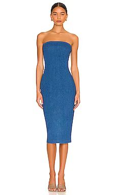 Strapless Midi Dress
                    
                    Susana Monaco | Revolve Clothing (Global)