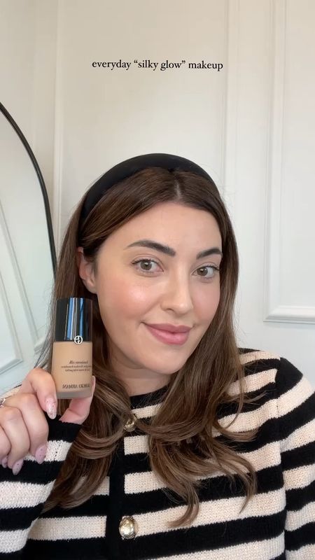How to achieve the silky glow look with the Armani Beauty Luminous Skin Foundation. This is my go -to foundation to cover fine lines, dark circles and the only foundation I trust not to crease! 

#LTKbeauty