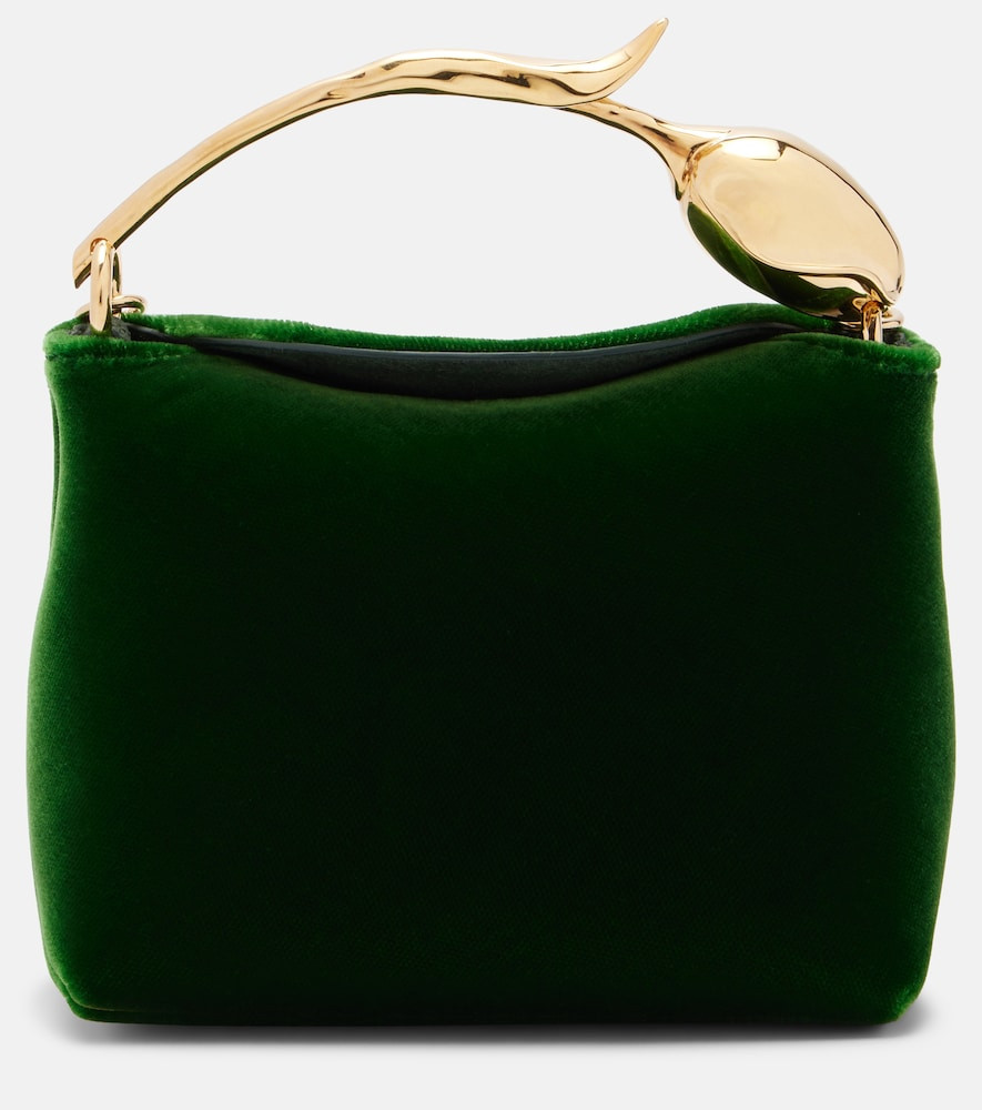Erdem Bloom Micro velvet top-handle bag | Mytheresa (UK)