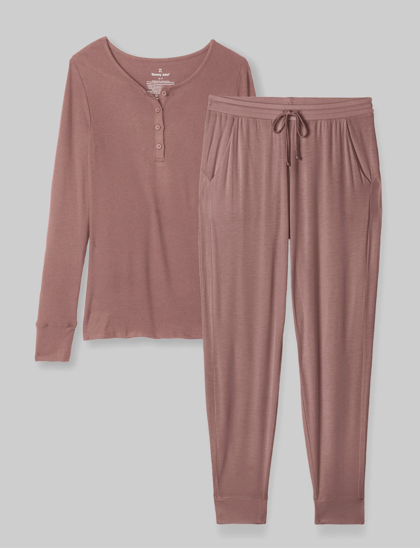 Women's Downtime Henley & Jogger Set | Tommy John