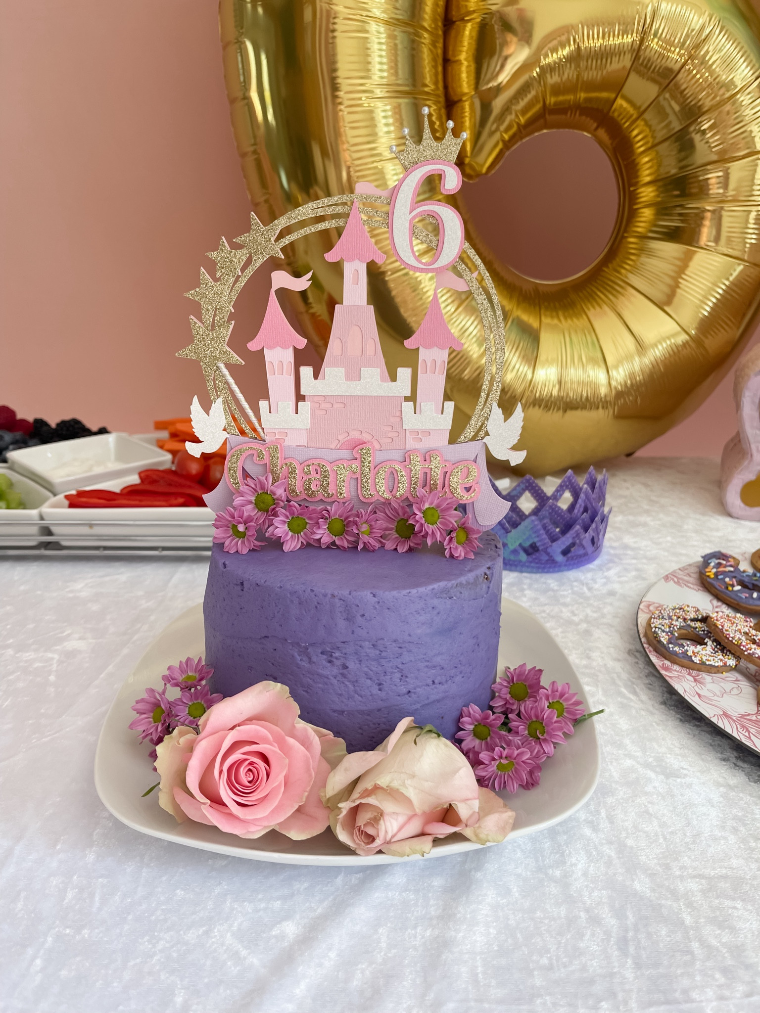 Personalized cake topper 🎀

#LTKfamily #LTKparties #LTKkids