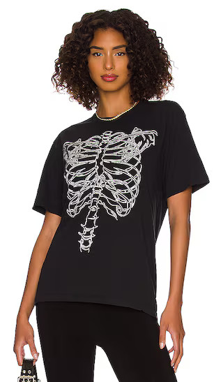 Short Sleeve Crew Tee in True Black | Revolve Clothing (Global)