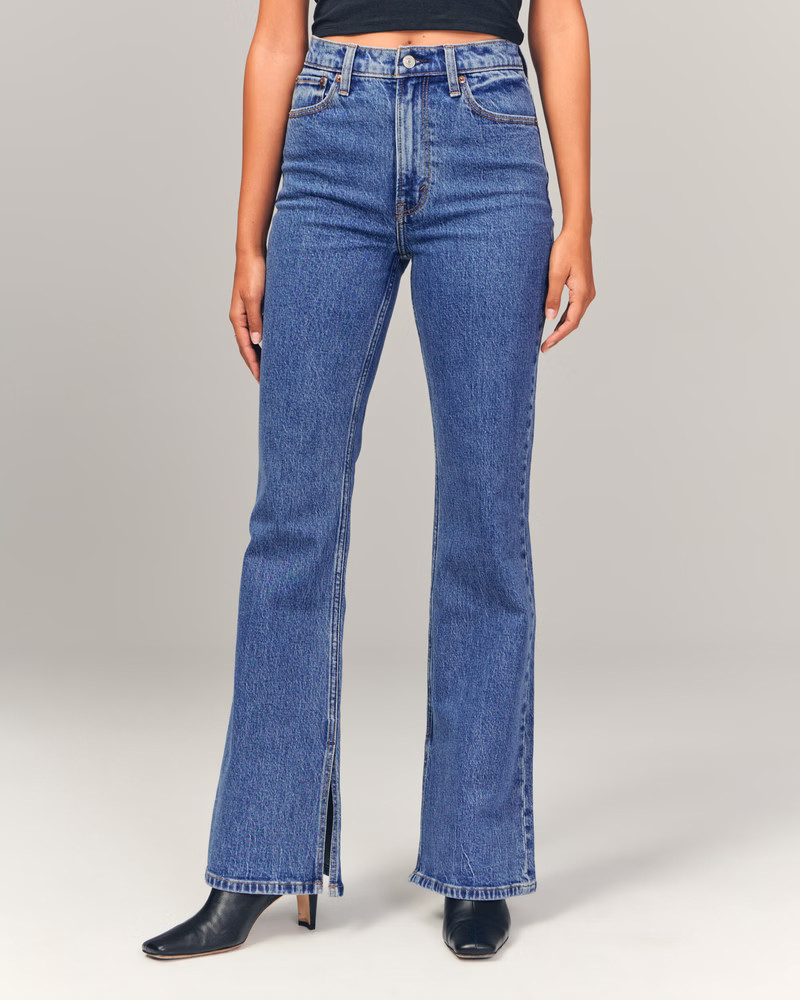 High Rise Vintage Flare Jean | Abercrombie & Fitch (US)