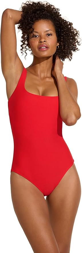 DreamSculpt® Square Neck Tank by STYLEST | Shapewear Swimsuit Designed to Flatter and Enhance Yo... | Amazon (US)