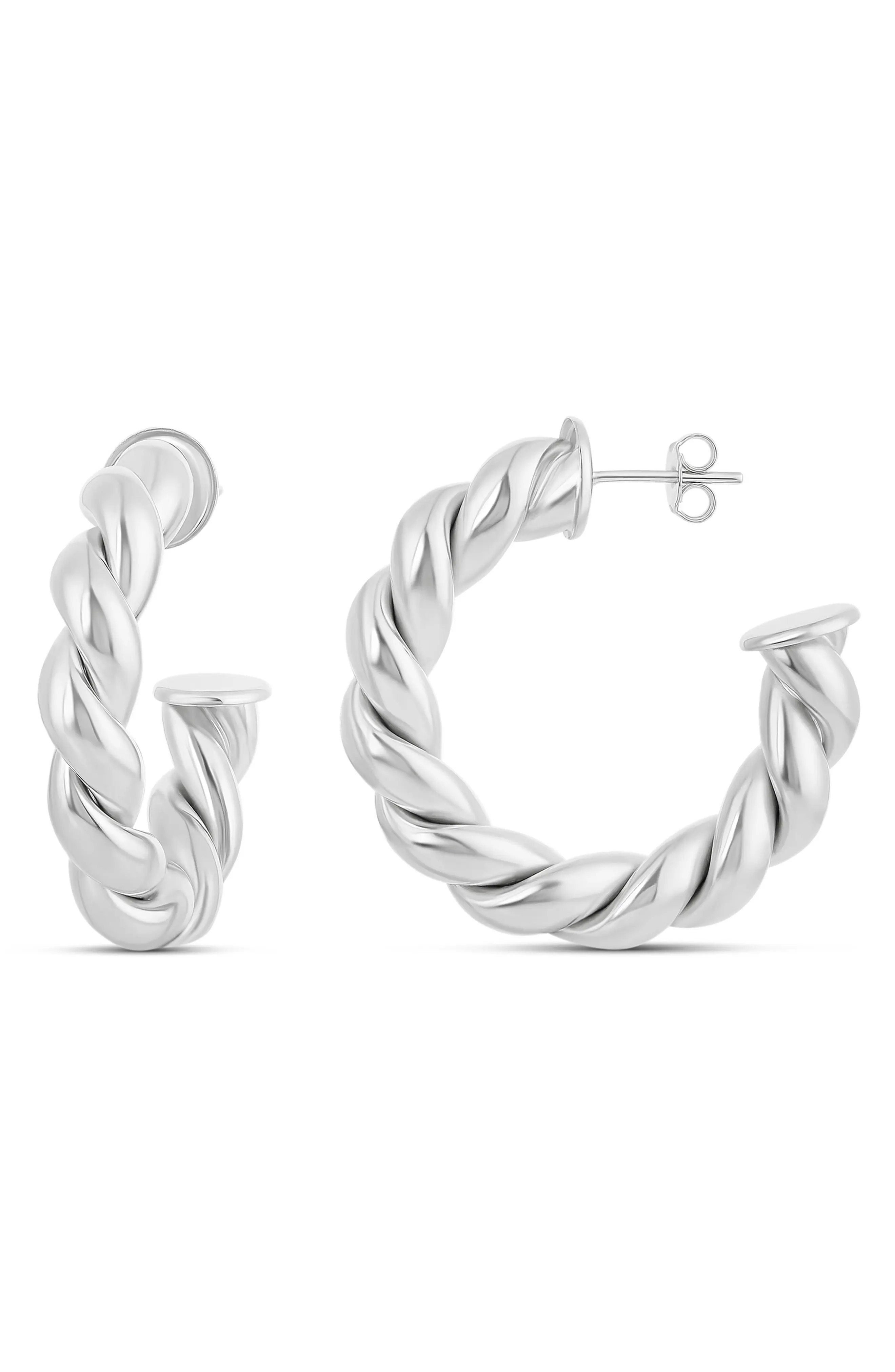 Twist Hoop Earrings (Women) | Nordstrom | Nordstrom