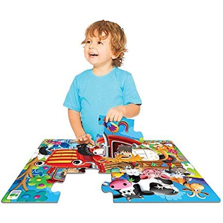 The Learning Journey My First Big Floor Puzzle - Farm Friends - 12 Piece Toddler Puzzle (2 X 1.5 ) - | Walmart (US)