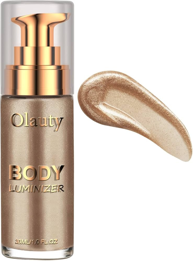 Liquid Illuminator, Firstfly Body Highlighter Makeup Smooth Shimmer Glow Liquid Foundation for Fa... | Amazon (US)