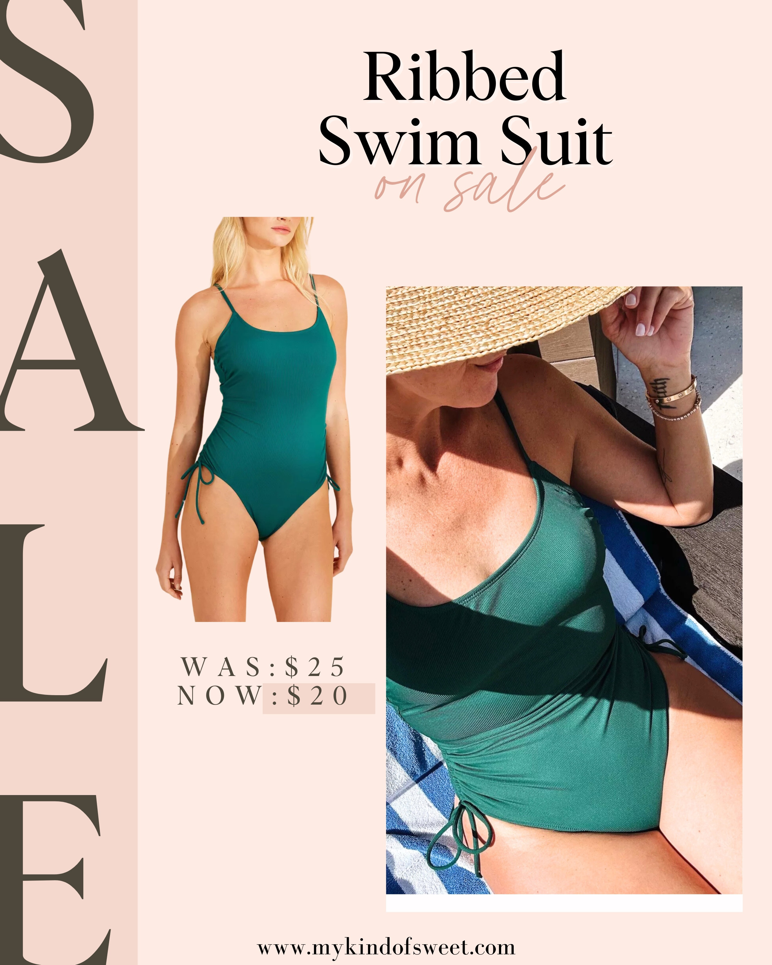 This flattering ribbed one-piece is on sale for just $20 and it’s a summer must-have.

#LTKSummerEdit #LTKSwim #LTKSeasonal
