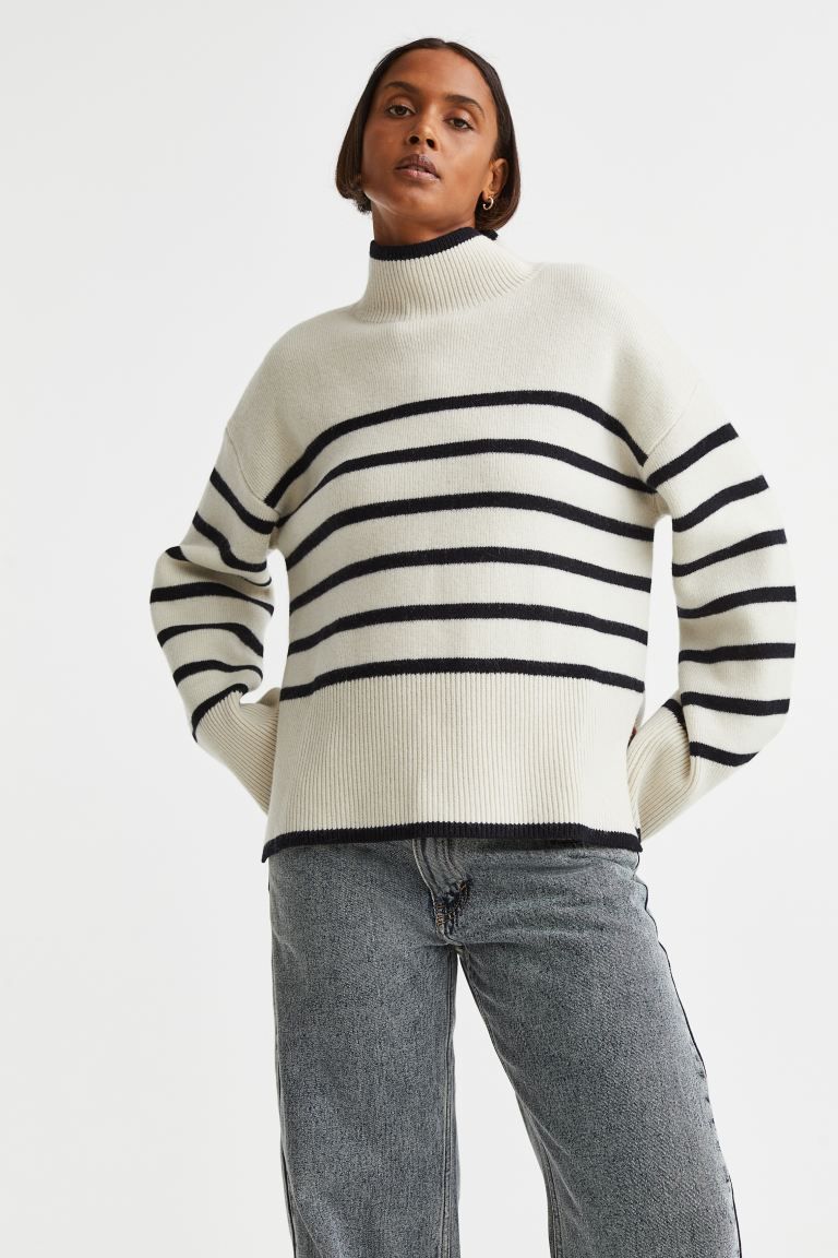 Wool-blend turtleneck jumper | H&M (UK, MY, IN, SG, PH, TW, HK)