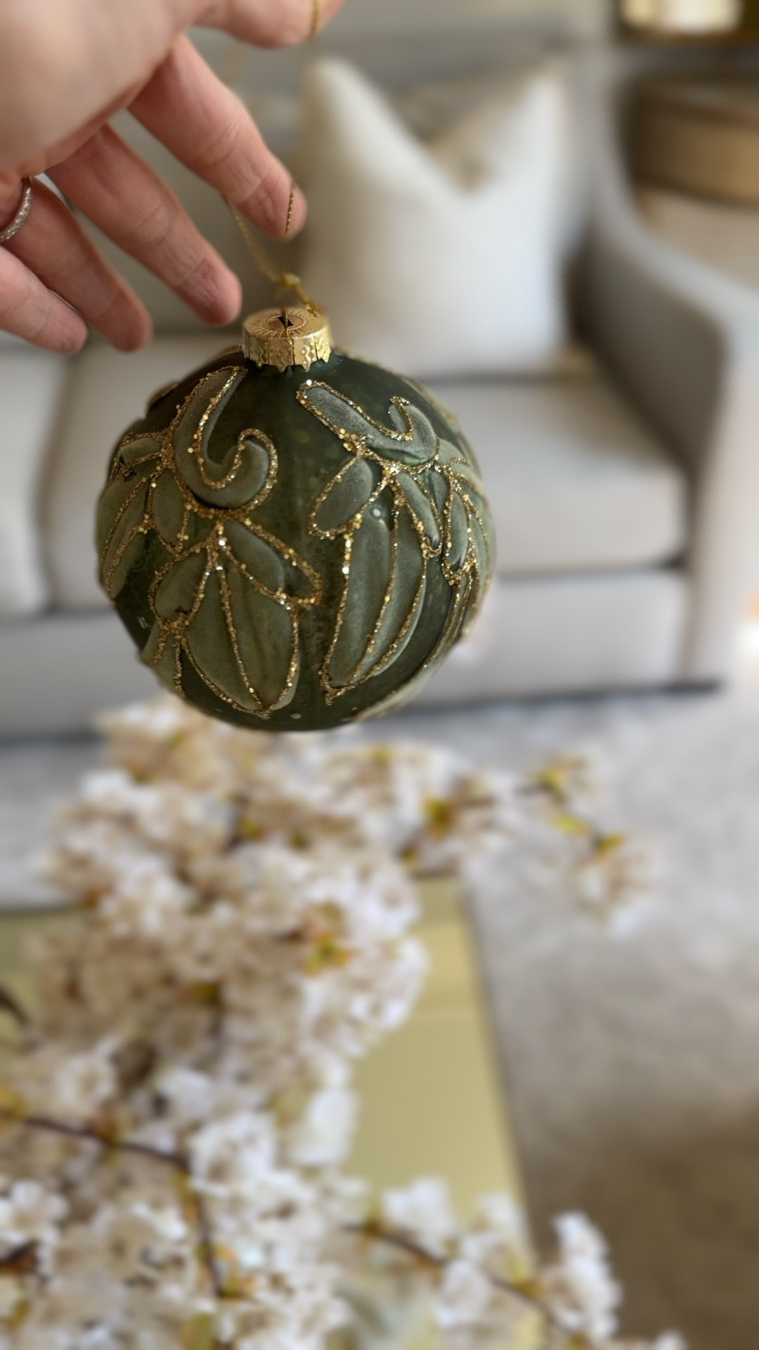 Gorgeous and unique green textured Christmas ornaments! 

Christmas decor holiday decor, Christmas ornament Christmas decor, Wayfair home find Wayfair ornaments, gold and green ornaments, sage green ornament splurge worthy Christmas

#LTKHoliday #LTKFindsUnder100 #LTKFindsUnder50