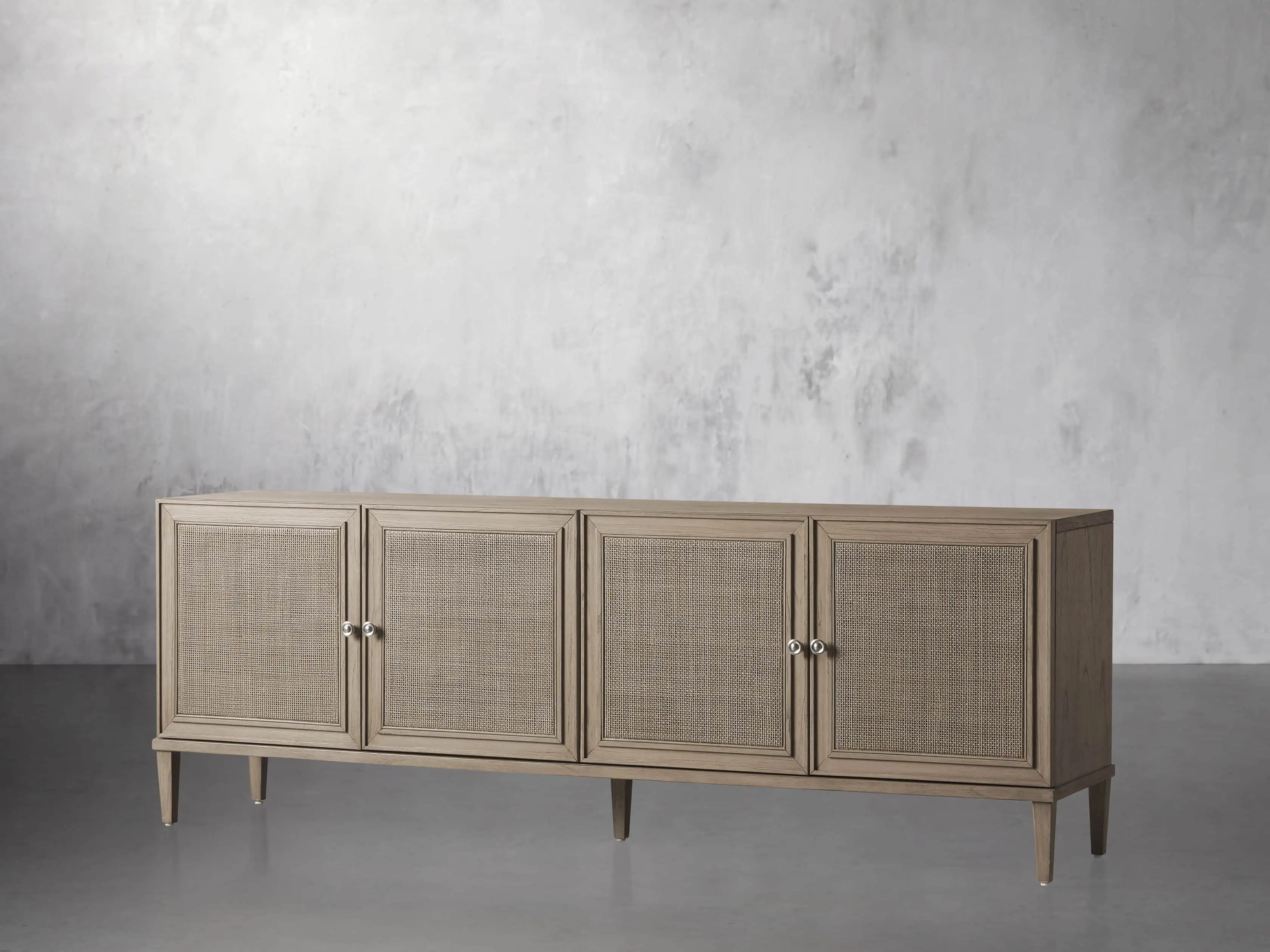 Pearson Cane Media Console | Arhaus